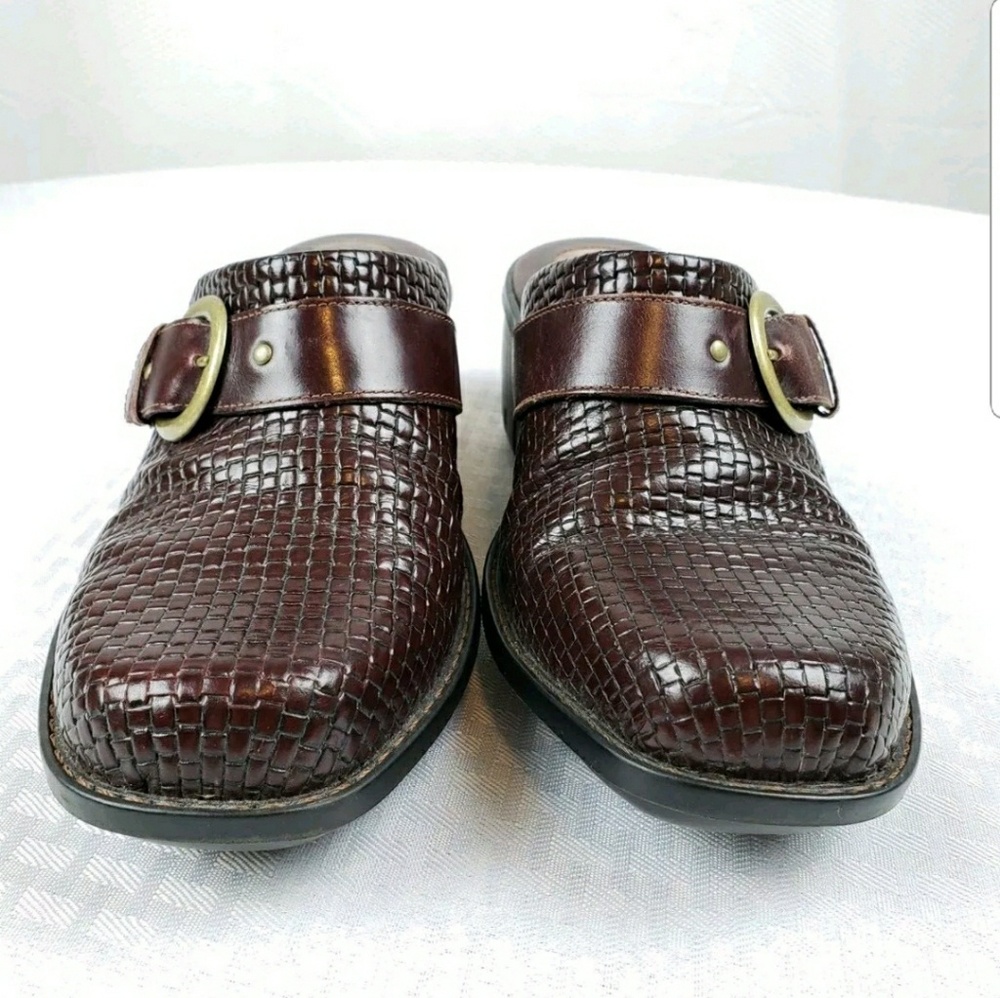 Leather Slip Ons, Mules, Clogs